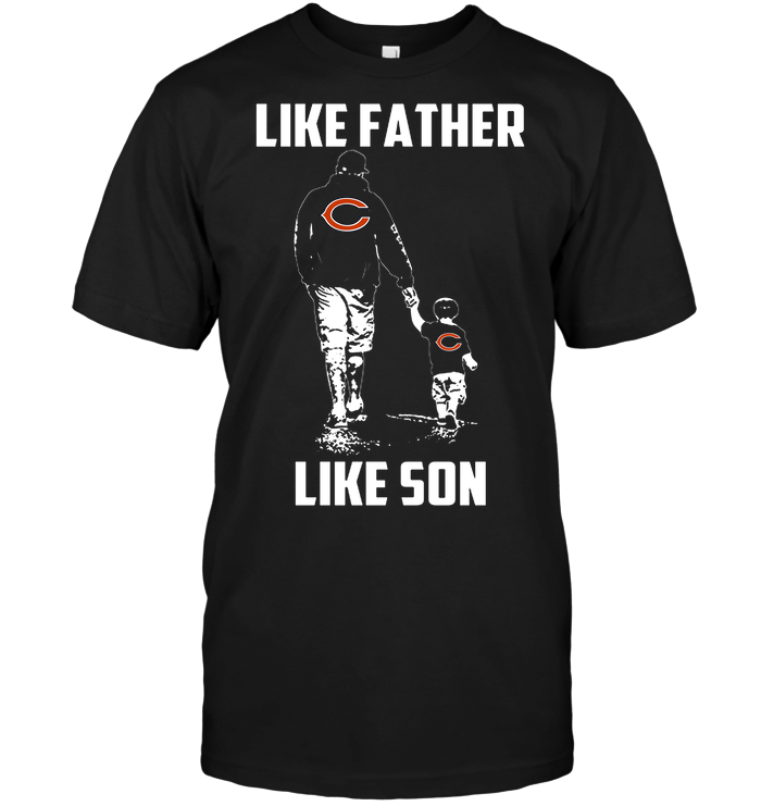 Chicago Bears "like Father, Like Son" T-Shirt